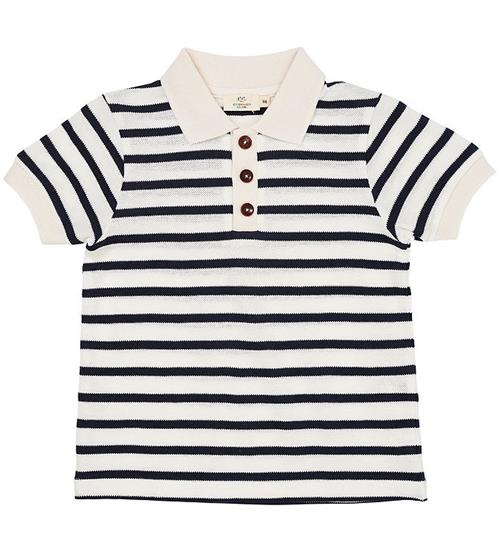 Copenhagen Colors T-shirt - Polo - Pique - Navy Stripe