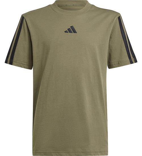 adidas Performance T-shirt - J 3S - Olistr/Black