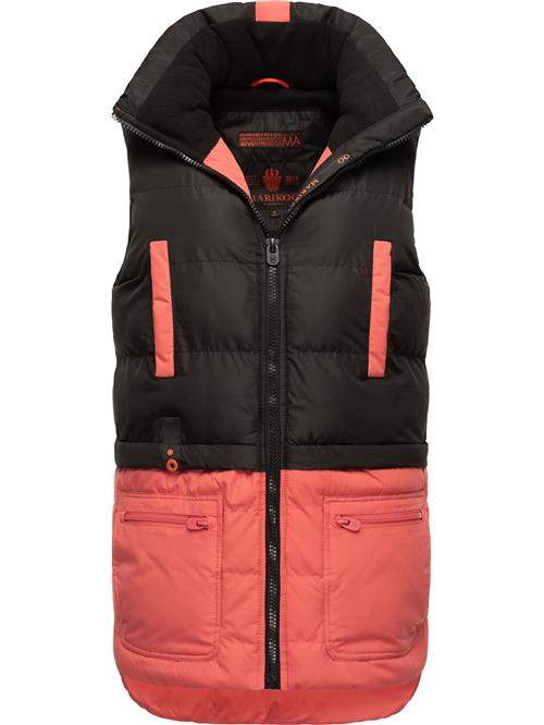 MARIKOO Sportsvest 'Kiraraa'  pink / sort