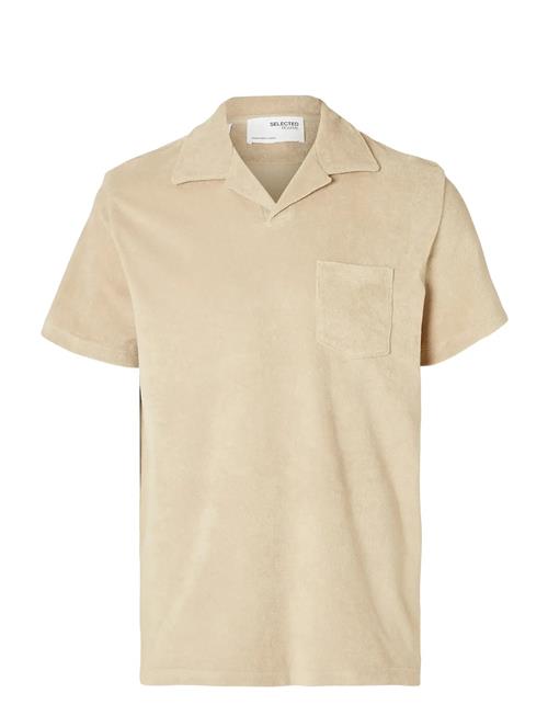 Slhrelax-Terry Ss Resort Polo Ex Selected Beige