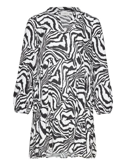 Carsebbie L/S Tunic Dress Aop ONLY Carmakoma White