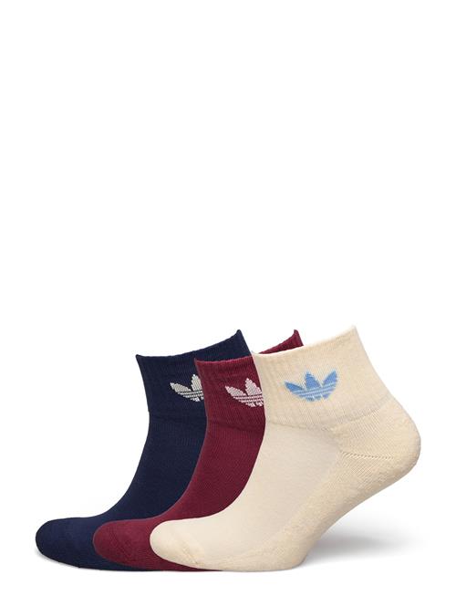 Mid Ankle Sock 3 Pair Pack Adidas Originals Patterned