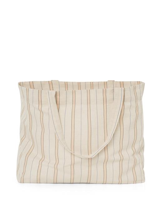 Se Hanna Shopper - Cot/Lin STUDIO FEDER Beige ved Booztlet