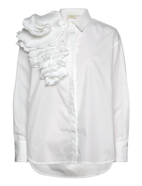 Cmpleat-Frill-Shirt Copenhagen Muse White