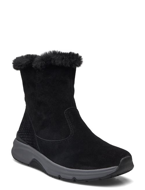 Se Rollingsoft Mid Boot Gabor Black ved Booztlet