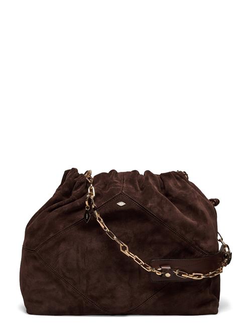 Bag M Suede June Tote Ba&sh Brown