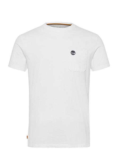 Chest Pocket Short Sleeve Tee Timberland White