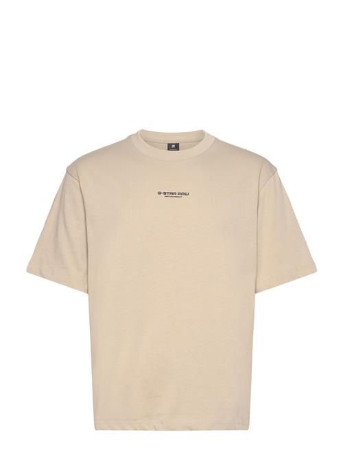 Overdyed Center Chest Boxy R T G-Star Beige