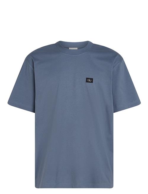 Woven Label Relaxed Tee Calvin Klein Jeans Blue