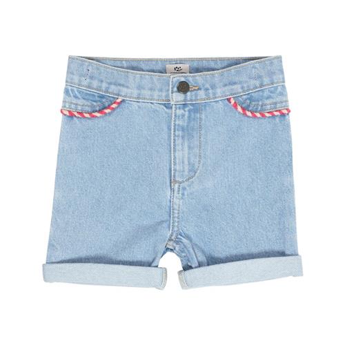 Copenhagen Colors Denim Shorts Light Blue Indigo Washed | Blå | 98 cm