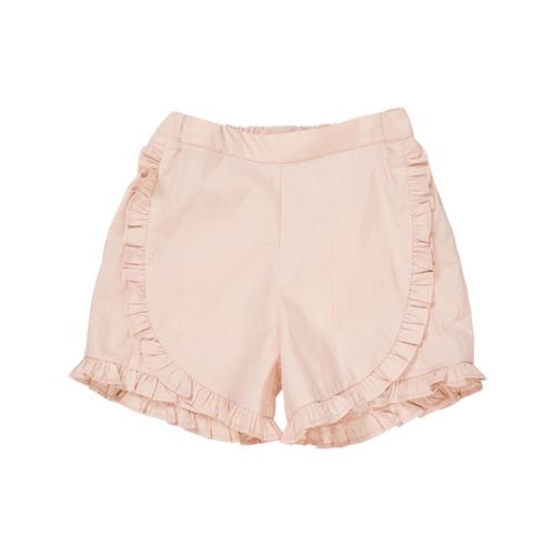 Copenhagen Colors Shorts I Poplin Med Frynser Dusty Rose | Lyserød | 104 cm