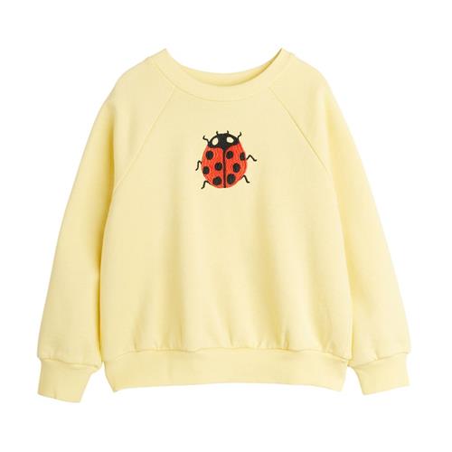 Se Mini Rodini Ladybugs Sweatshirt Yellow 140/146 cm  Gul  140/146 cm  Unisex ved Babyshop