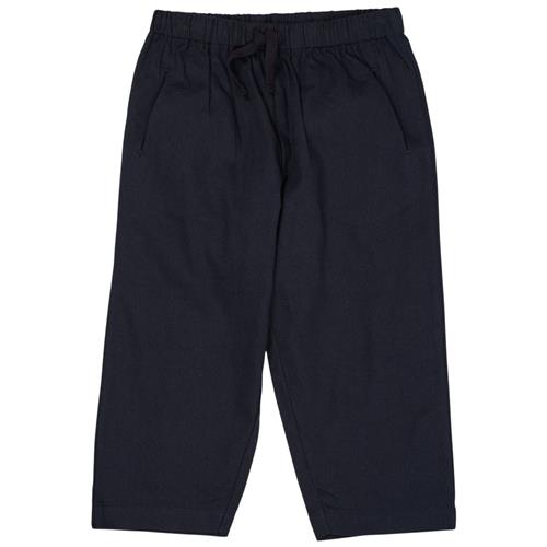 Copenhagen Colors Solid Twill-bukser Navy 104cm  Blå  104 cm  Unisex