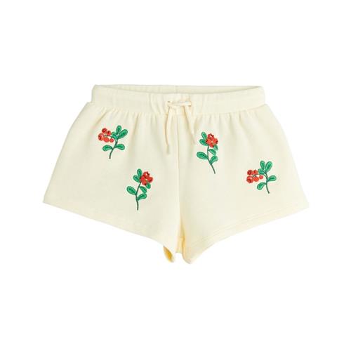Mini Rodini Lingonberries Aop Sweatshorts Shorts Offwhite 140/146 cm  Creme  140/146 cm  Unisex