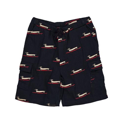 Copenhagen Colors Surfing Dog Shorts I Twill Navy | Blå | 116 cm