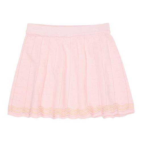 Copenhagen Colors GOTS Strikket Tennisnederdel Ballerina Cream 128 cm  Lyserød  128 cm  kvinde