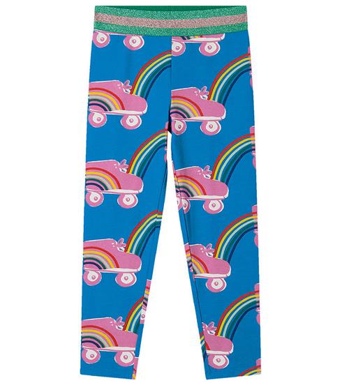 Stella McCartney Kids Leggings - Blå m. Rulleskøjter