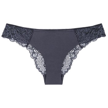 Florale by Triumph Wild Peony Florale Brazilian Knickers Trusser Mørkgrå  38 Dame