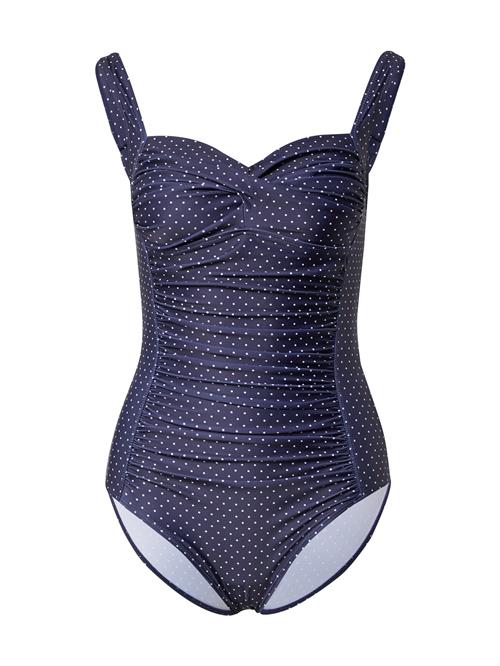 Hunkemöller Badedragt 'Ocean Bloom'  navy / hvid