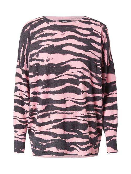 Wallis Pullover  antracit / lys pink