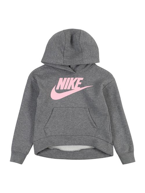 Nike Sportswear Sweatshirt 'CLUB FLEECE'  mørkegrå / lys pink