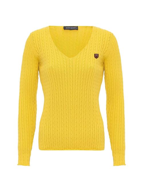 Se Jacey Quinn Pullover 'Paulina'  mørkegul ved About You