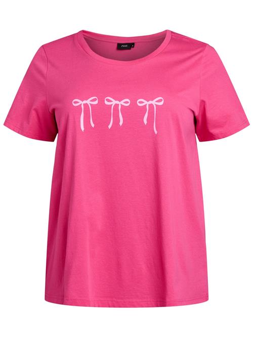 Zizzi Shirts 'Velin'  pink / rosé