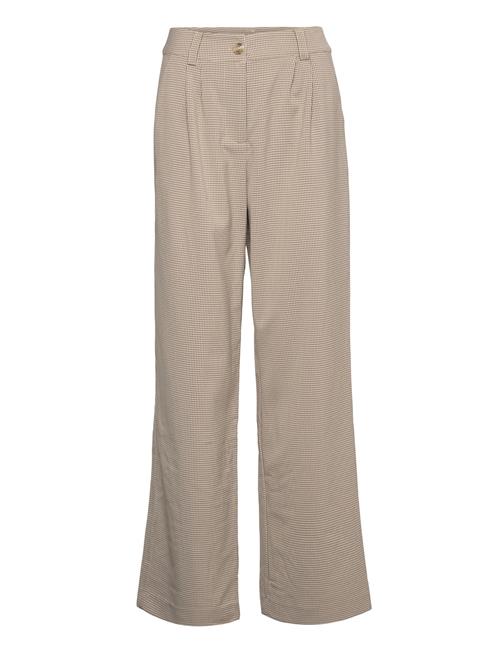 Atticusmd Check Pants Modström Beige