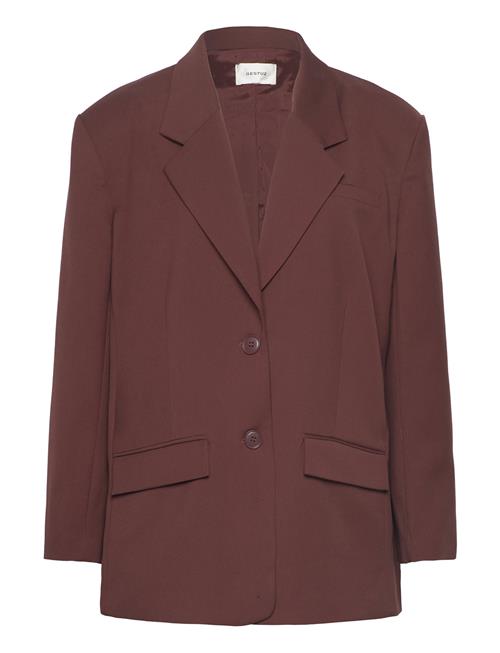 Paulagz Oz Blazer Gestuz Burgundy