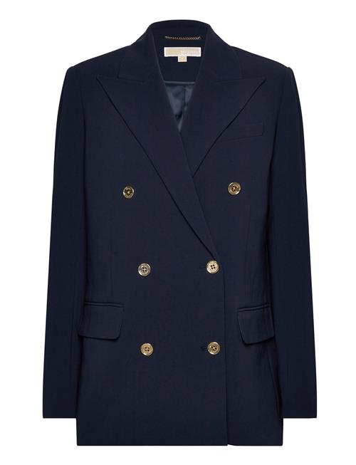 Crepe Db Blazer Michael Kors Blue