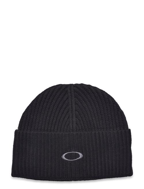 Ellipse Ribbed Beanie OAKLEY Black