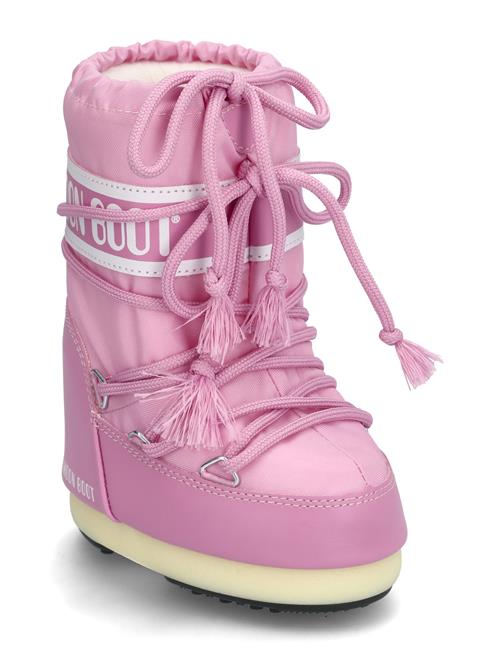 Mb Icon Nylon Moon Boot Pink