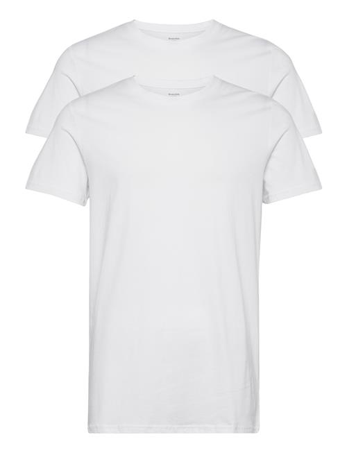 Se Rt Organic Cotton 2-Pack Tee Resteröds White ved Booztlet