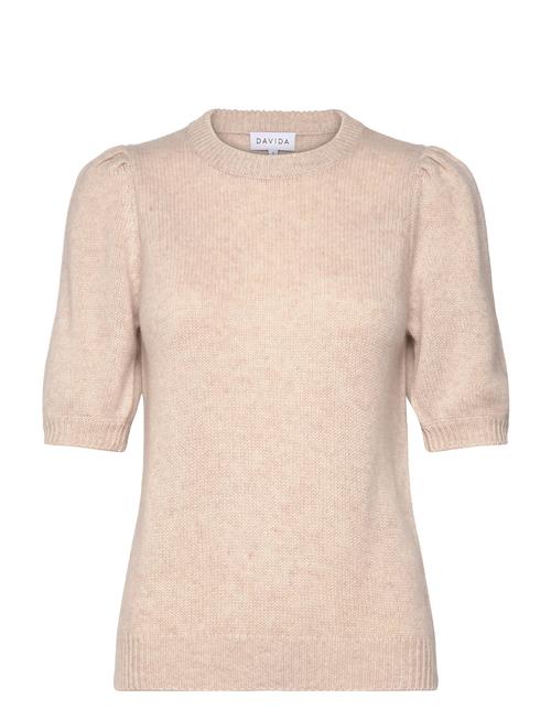 Puff Sleeve T-Shirt Davida Cashmere Beige