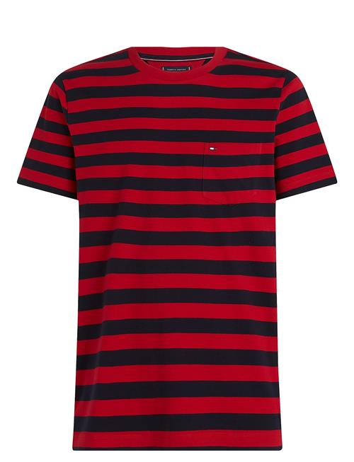 Essential Solid Pocket Tee Tommy Hilfiger Red