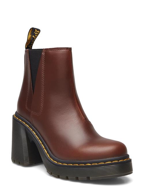 Spence Dark Brown Classic Pull Up Dr. Martens Brown