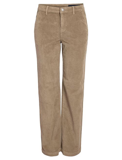 Nmcord Yolanda Nw Wide Leg Corduroy NOISY MAY Beige