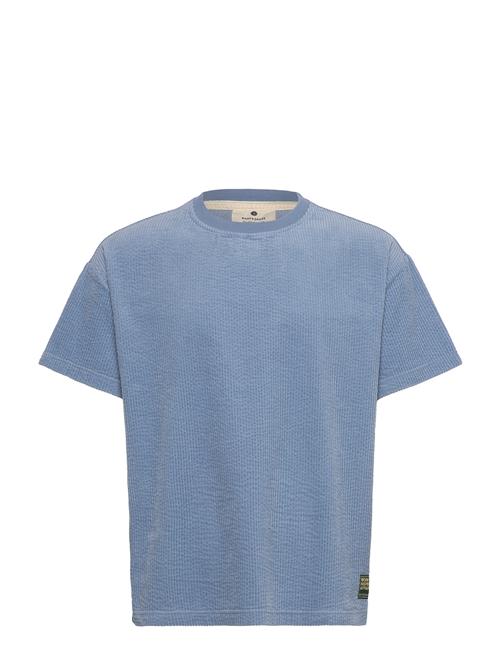 Akvillads Corduroy S/S Tee Anerkjendt Blue