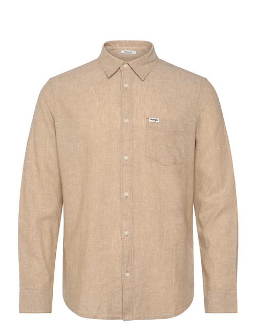 1 Pkt Shirt Wrangler Beige