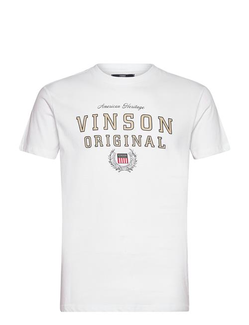 Raz Reg Cot Sj Vin M Tee VINSON White