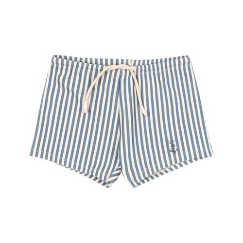 Konges Sløjd GOTS Aster Badeshorts Sailor Stripe 12 months  Blå  12 måneder  mand