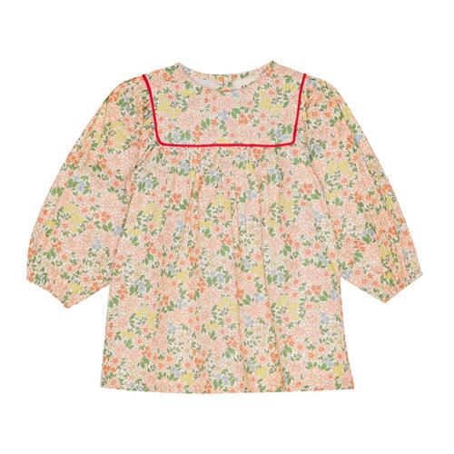 Flöss Emma Kjole Spring Flower | Beige | 98 cm