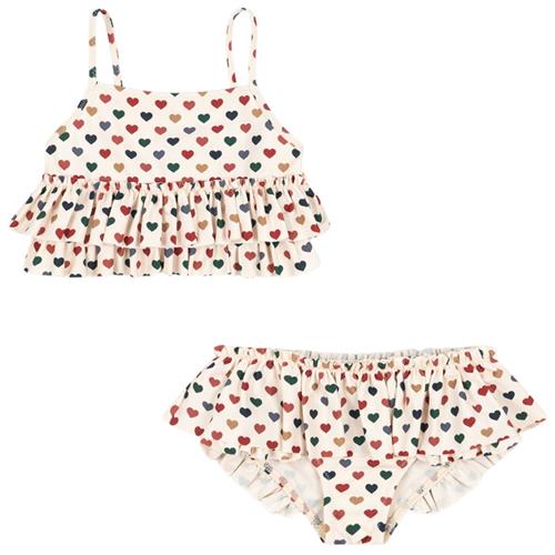 Konges Sløjd GOTS Manuca Frill Bikini Coeur Coloré |  | 3 years