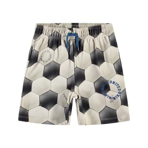 Molo Adian Soft Pants Football Noise 104cm  Beige  104 cm  mand