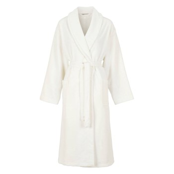 Damella Unisex Torekov Robe Hvid bomuld Medium