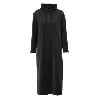 Damella Velour Cosy Dress Sort Small Dame