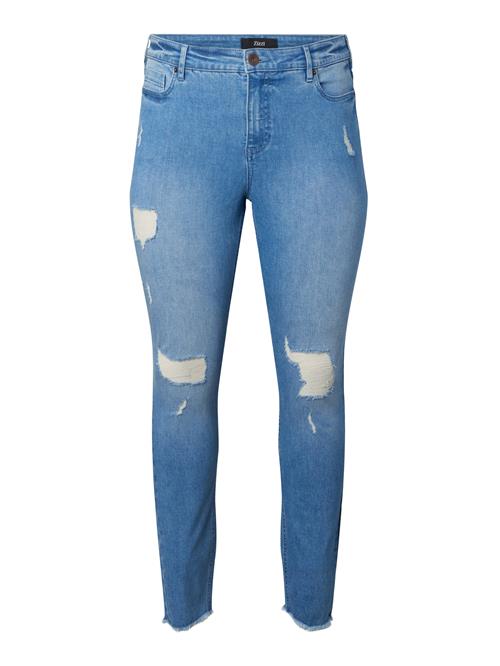 Zizzi Jeans 'JSOEY AMY'  blue denim