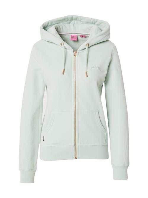 Superdry Sweatjakke 'Essential'  pastelgrøn