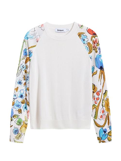 Desigual Pullover  lyseblå / oliven / hvid