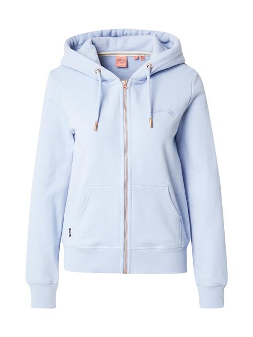 Superdry Sweatjakke 'Essential'  lyseblå